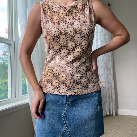 VTG floral tank - Picture 1 of 6
